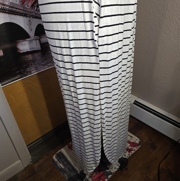 #0549 1X NEW SWEET LOVELY BY JEN Maxi Dress On or Off Shldr 26.5ptp 65Lng SOFT!# - Picture 8 of 16